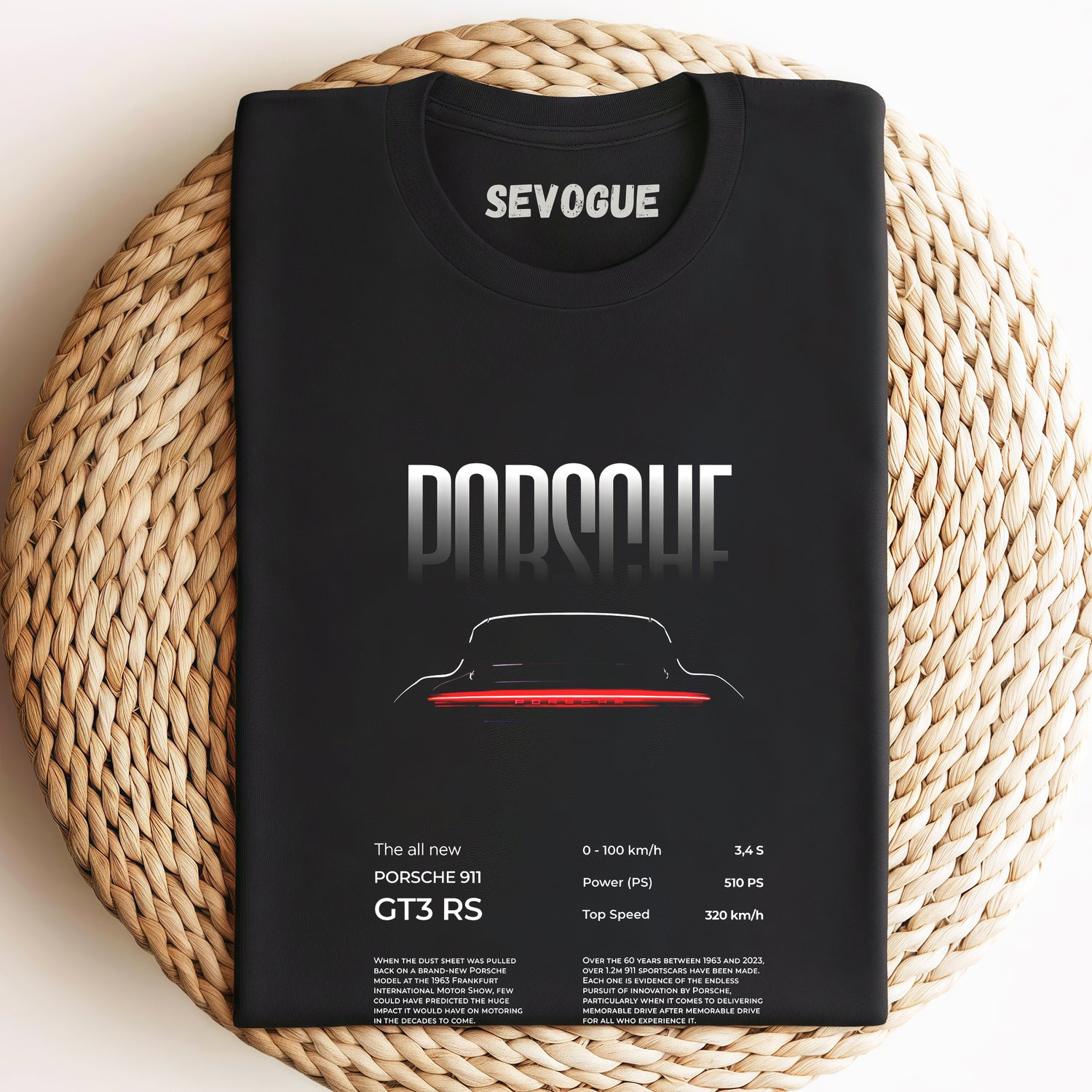 Porsche Gt3rs  Unisex Tee, Sweatshirt & Hoodi