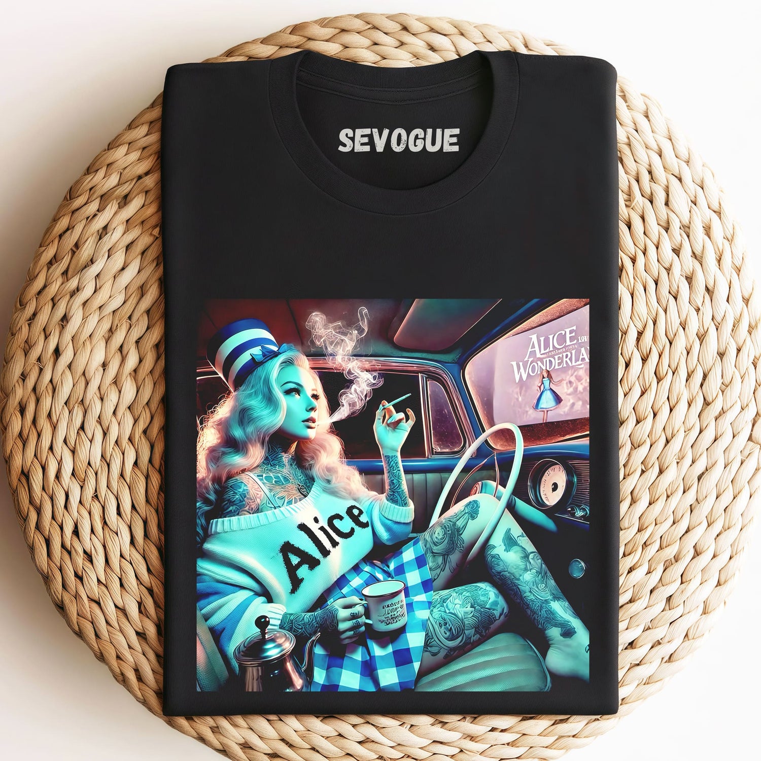 Princess Smoking In The Car Unisex Tee, Sweatshirt & Hoodie