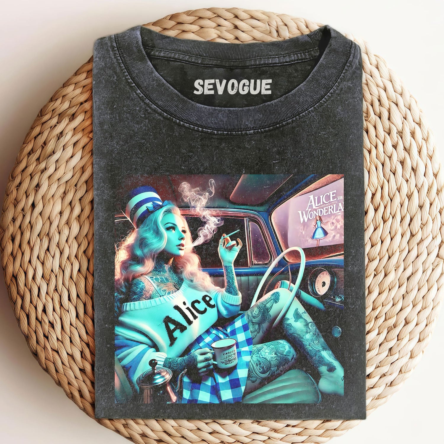 Princess Smoking In The Car Unisex Tee, Sweatshirt & Hoodie