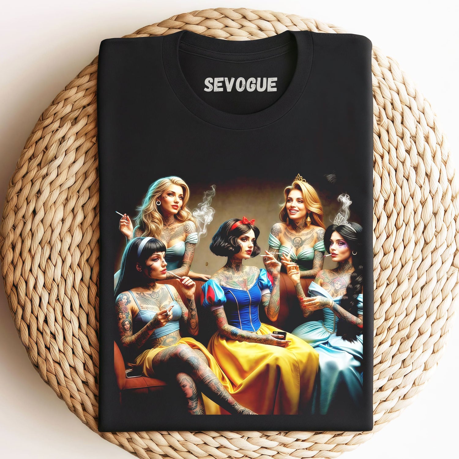 Princesses Are Smoking Unisex Tee, Sweatshirt & Hoodie