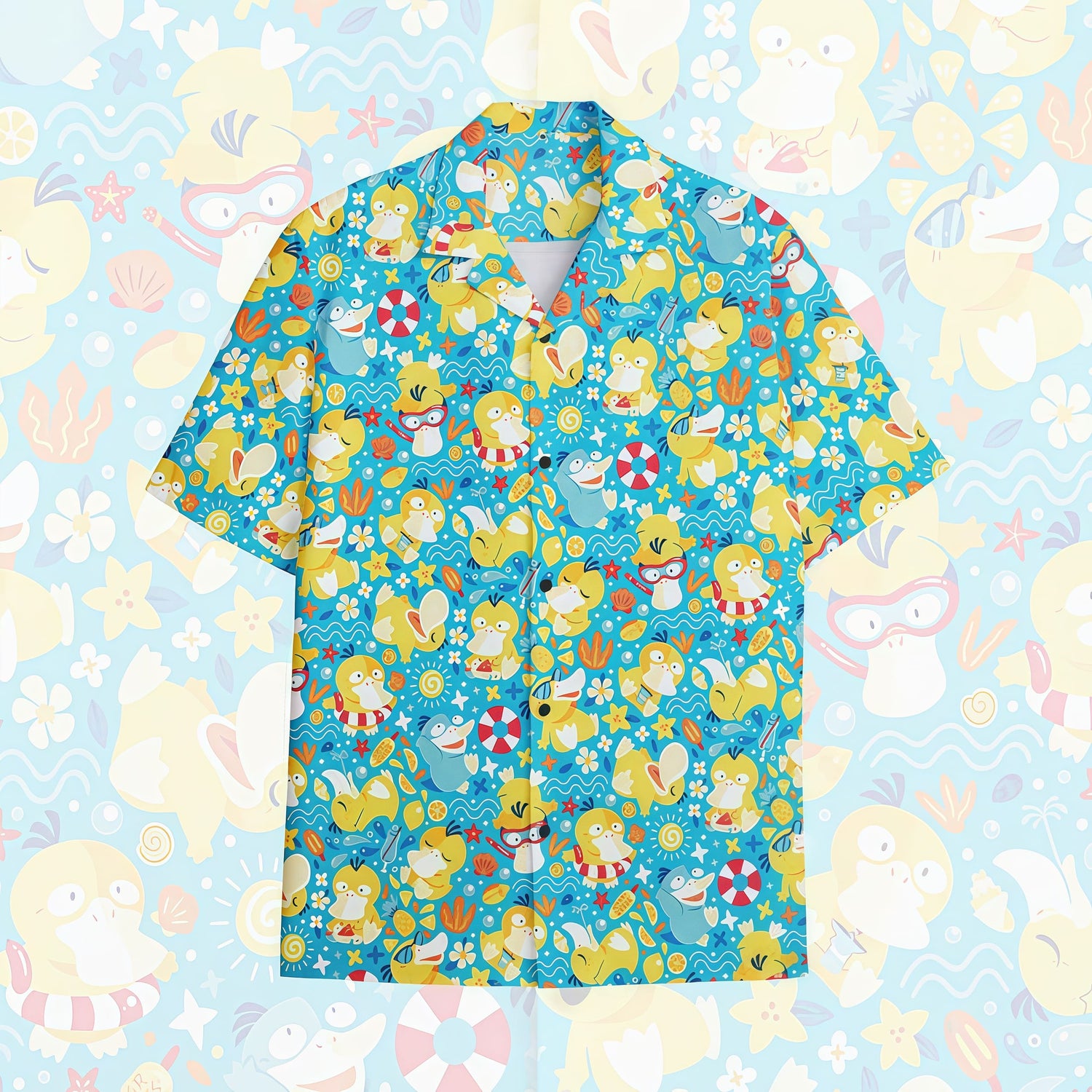 Psyduck Unisex Hawaiian Shirt