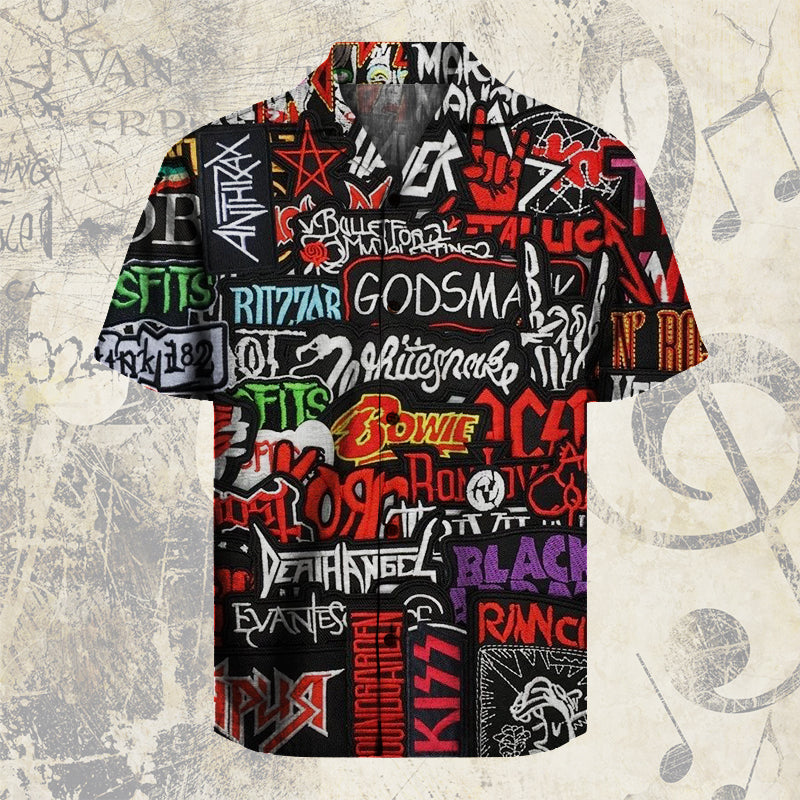 Punk Rock Unisex Hawaiian Shirt