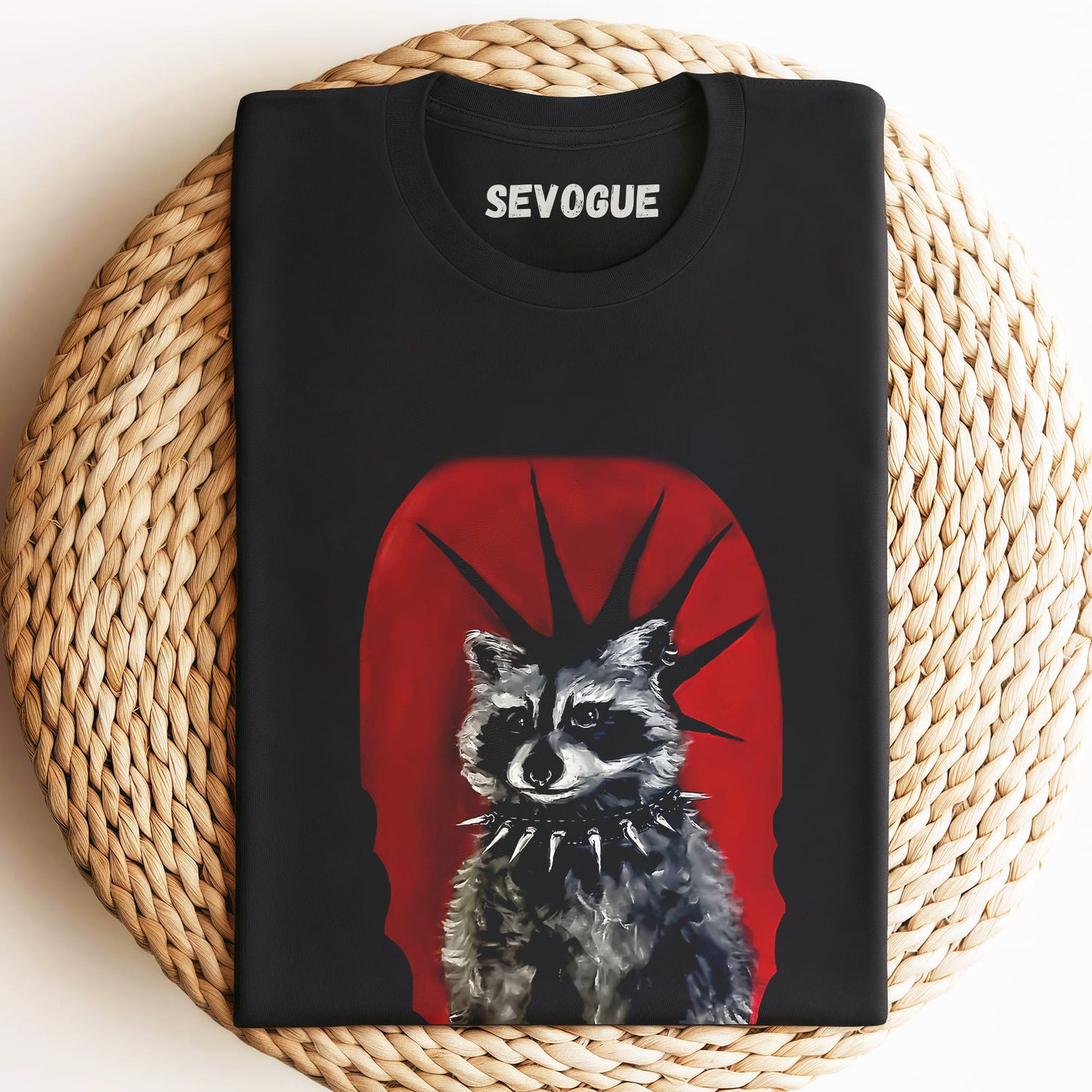 Raccoon Punk Unisex Tee, Sweatshirt & Hoodie