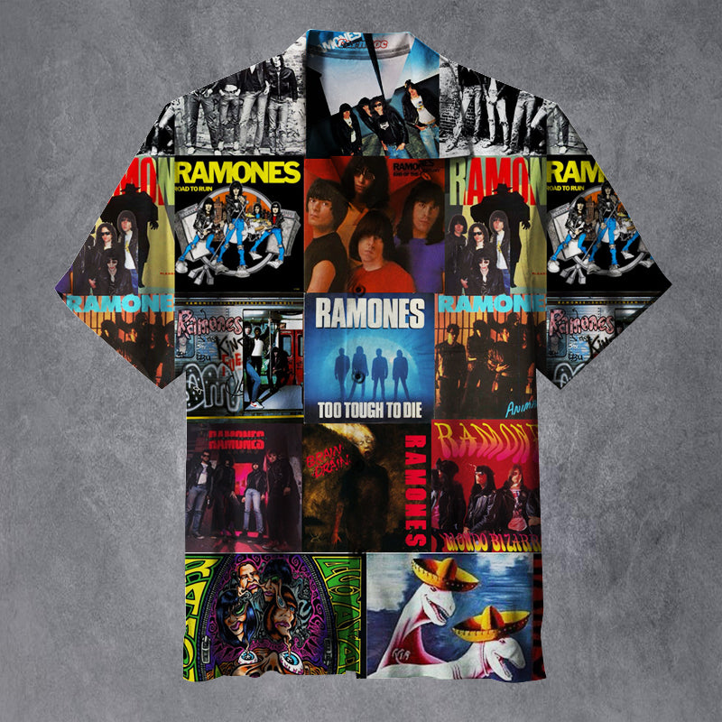 Ramones Unisex Hawaiian Shirt