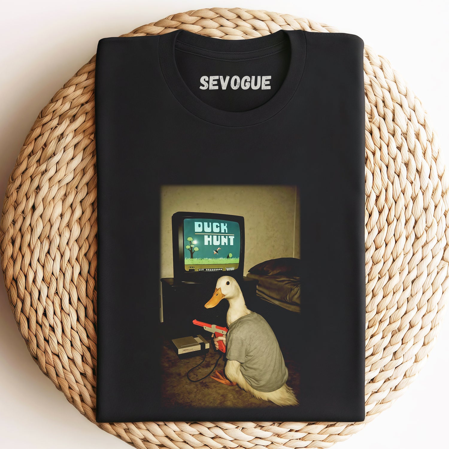 Retro Duck Unisex Tee, Sweatshirt & Hoodi
