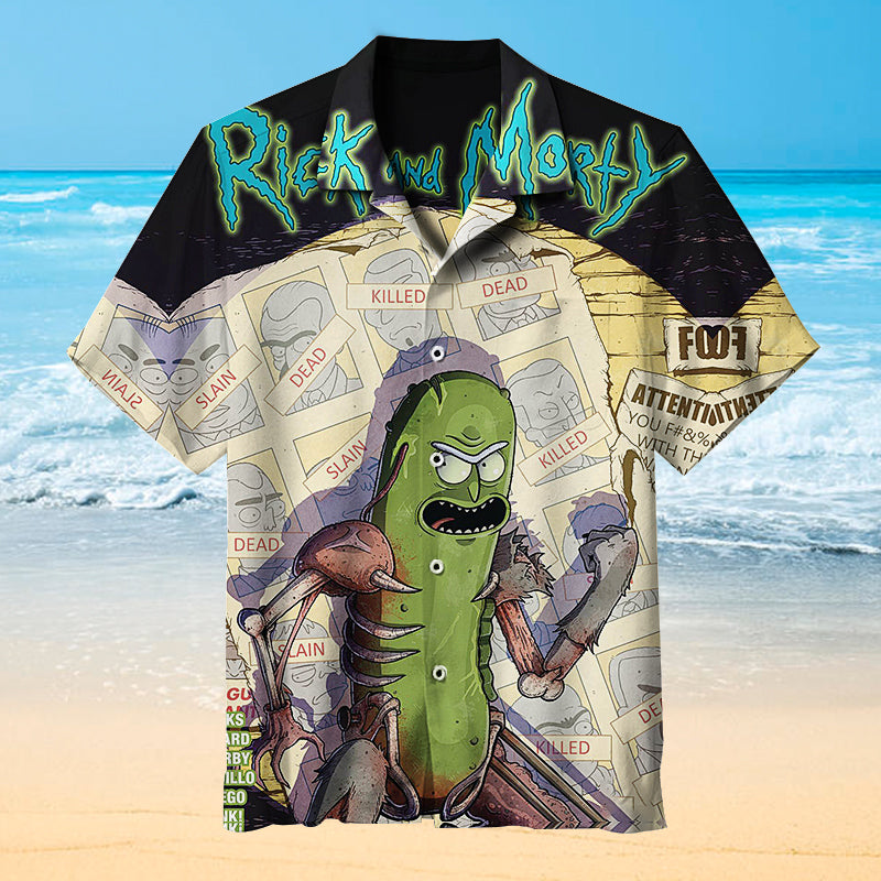 Rick and Morty Universal Hawaiian Shirt