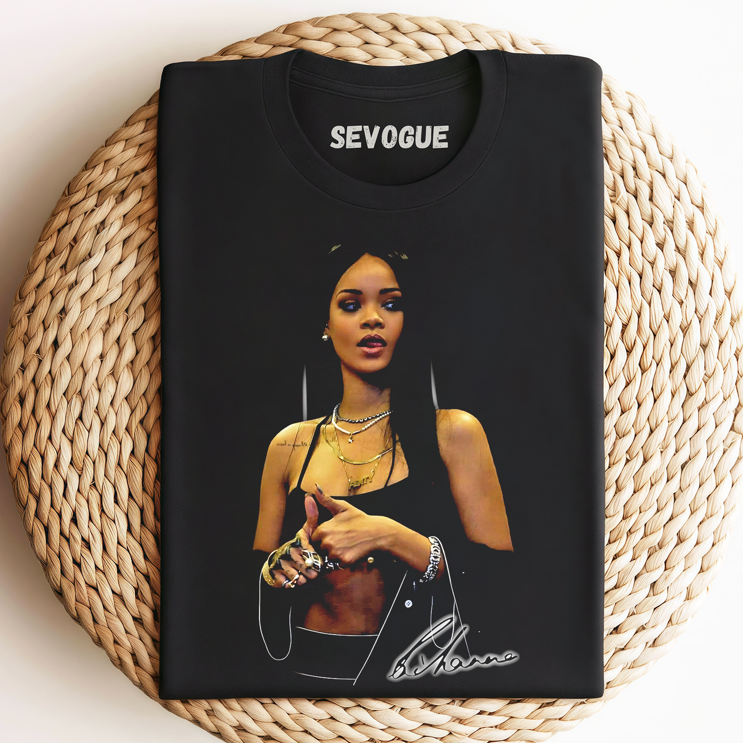 Rihanna Sevogue Unisex Tee, Sweatshirt & Hoodie