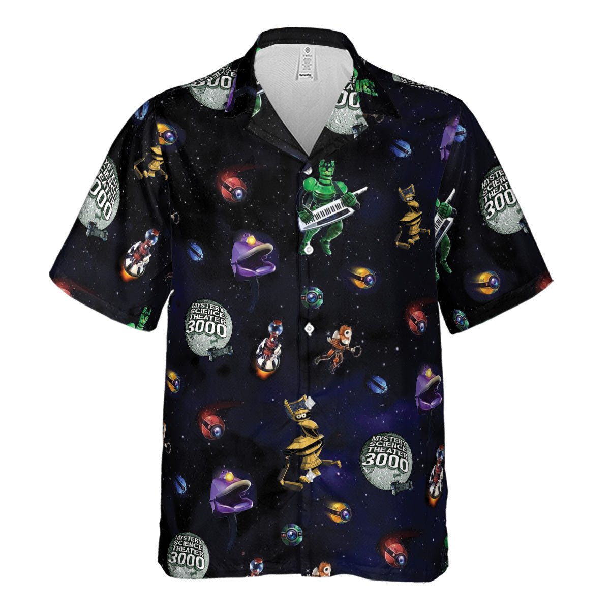 Robot Roll Call MST3K Hawaiian Shirt