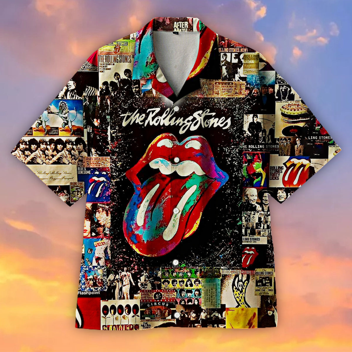 Rolling Stones Hawaiian shirt