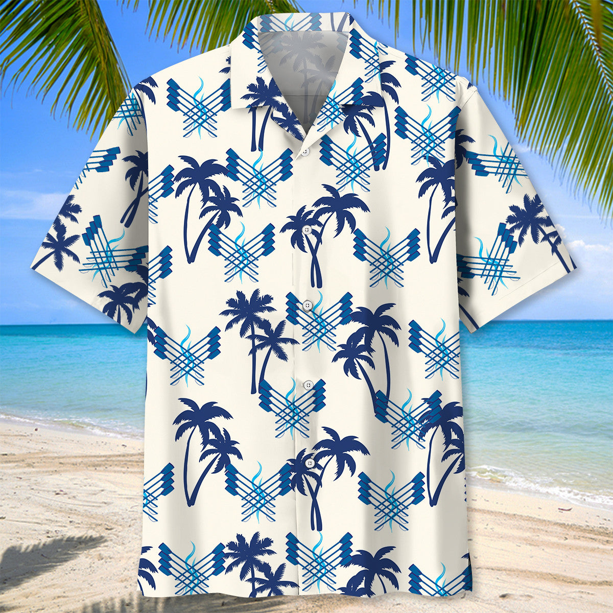 Rowing Tropical Hawaiian Shirt