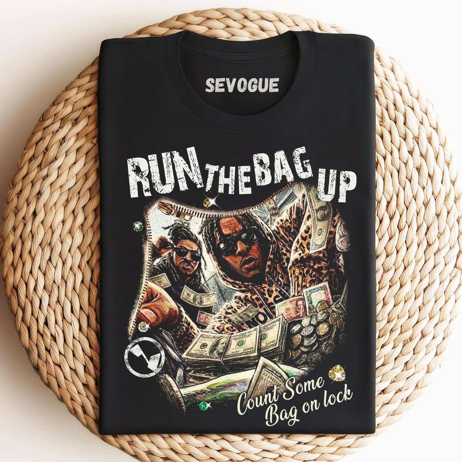 Run The Bag Up Unisex Tee, Tank Top, Layered LS, Sweatshirt & Hoodie