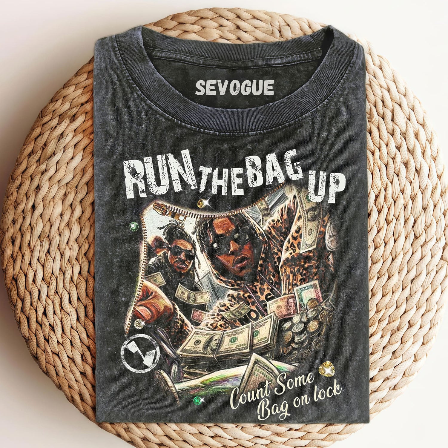 Run The Bag Up Unisex Tee, Tank Top, Layered LS, Sweatshirt & Hoodie