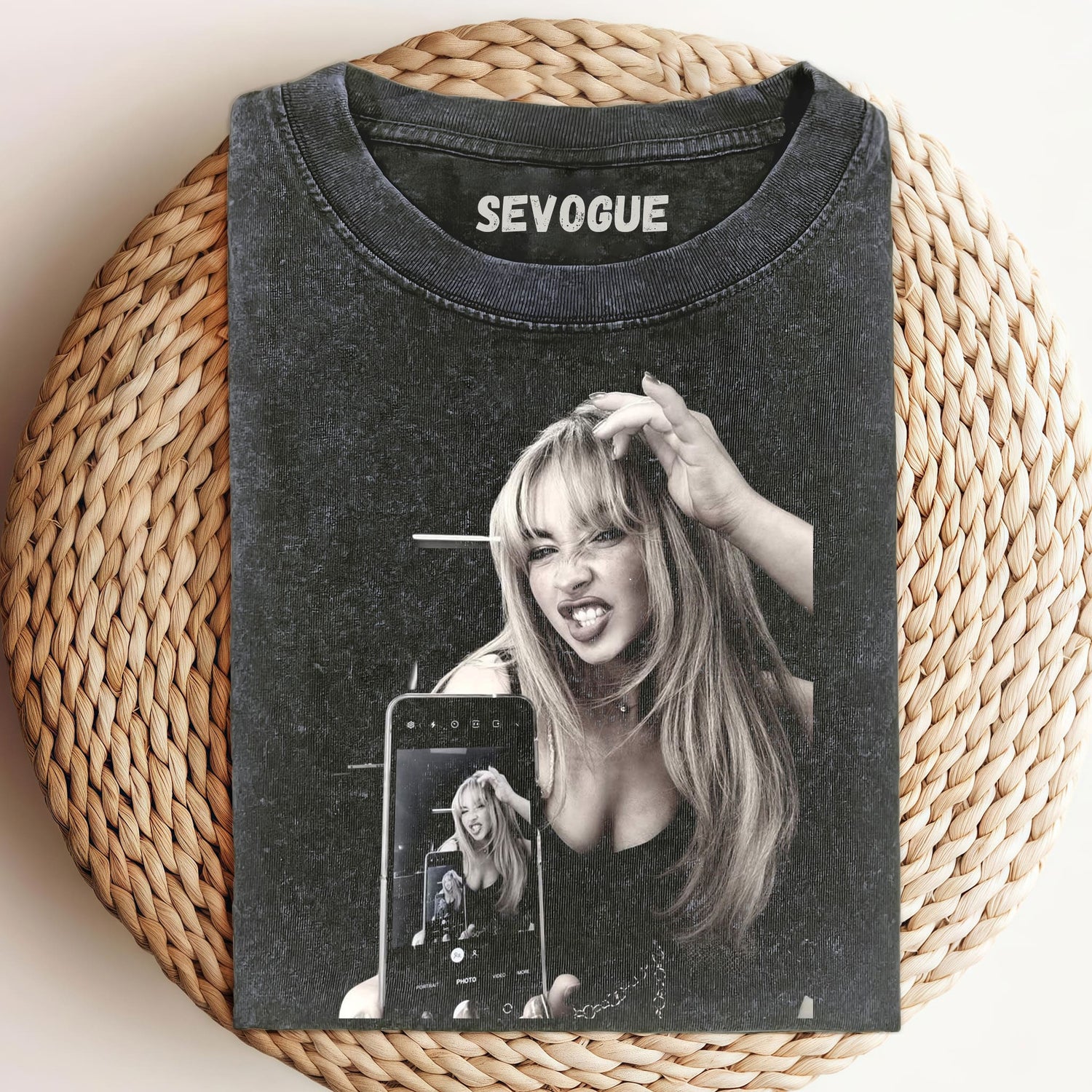 Sabrina Carpenter Selfie Unisex Tee, Tank Top, Layered LS, Sweatshirt & Hoodie