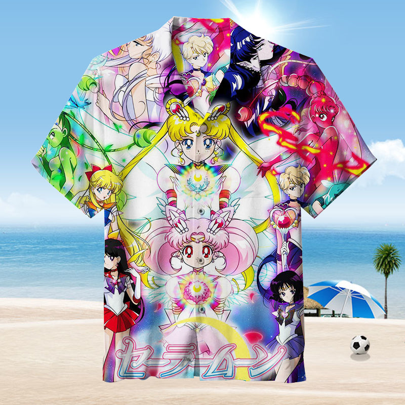 Sailor Moon Unisex Hawaiian Shirt
