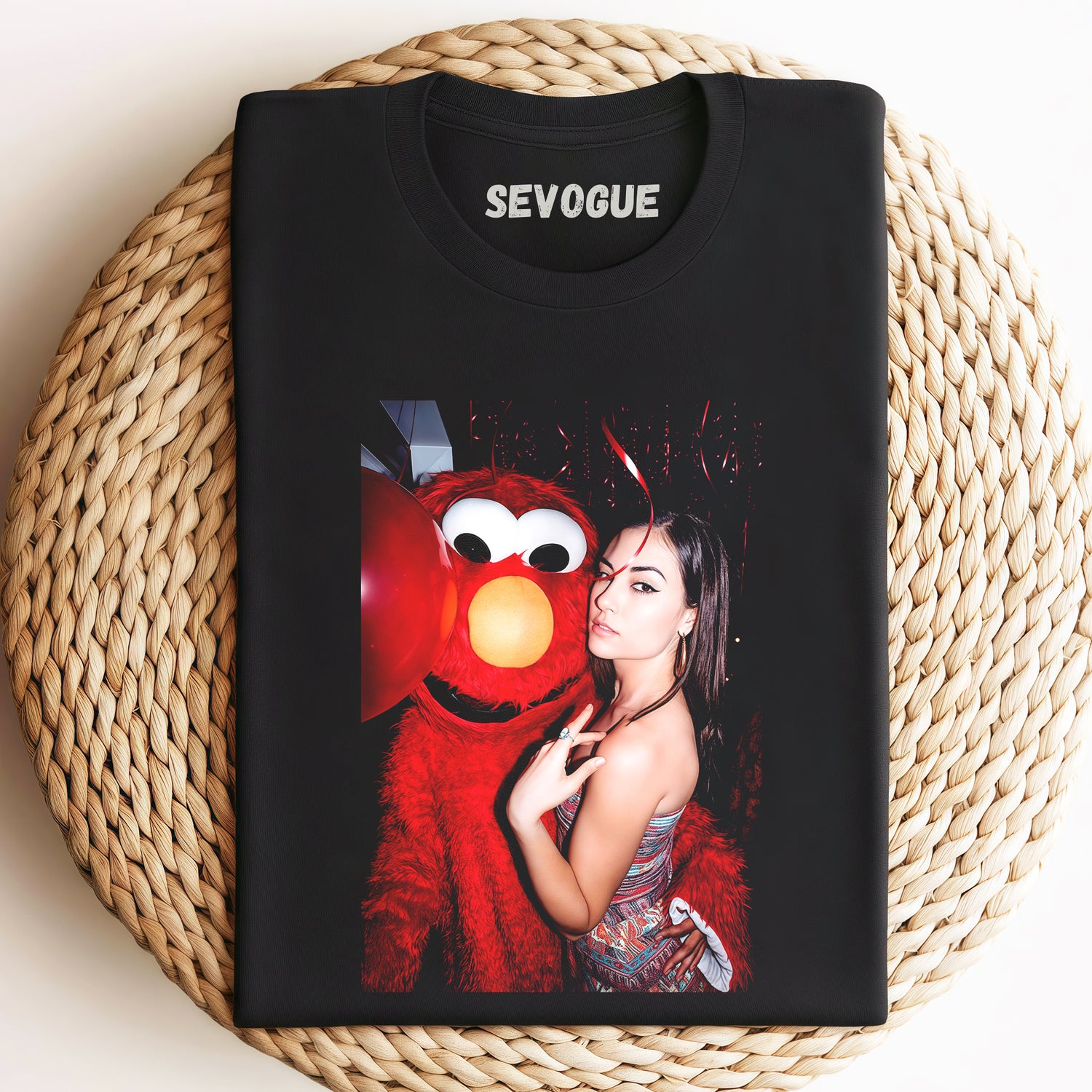 Sasha Grey & Elmo Unisex Tee, Sweatshirt & Hoodie