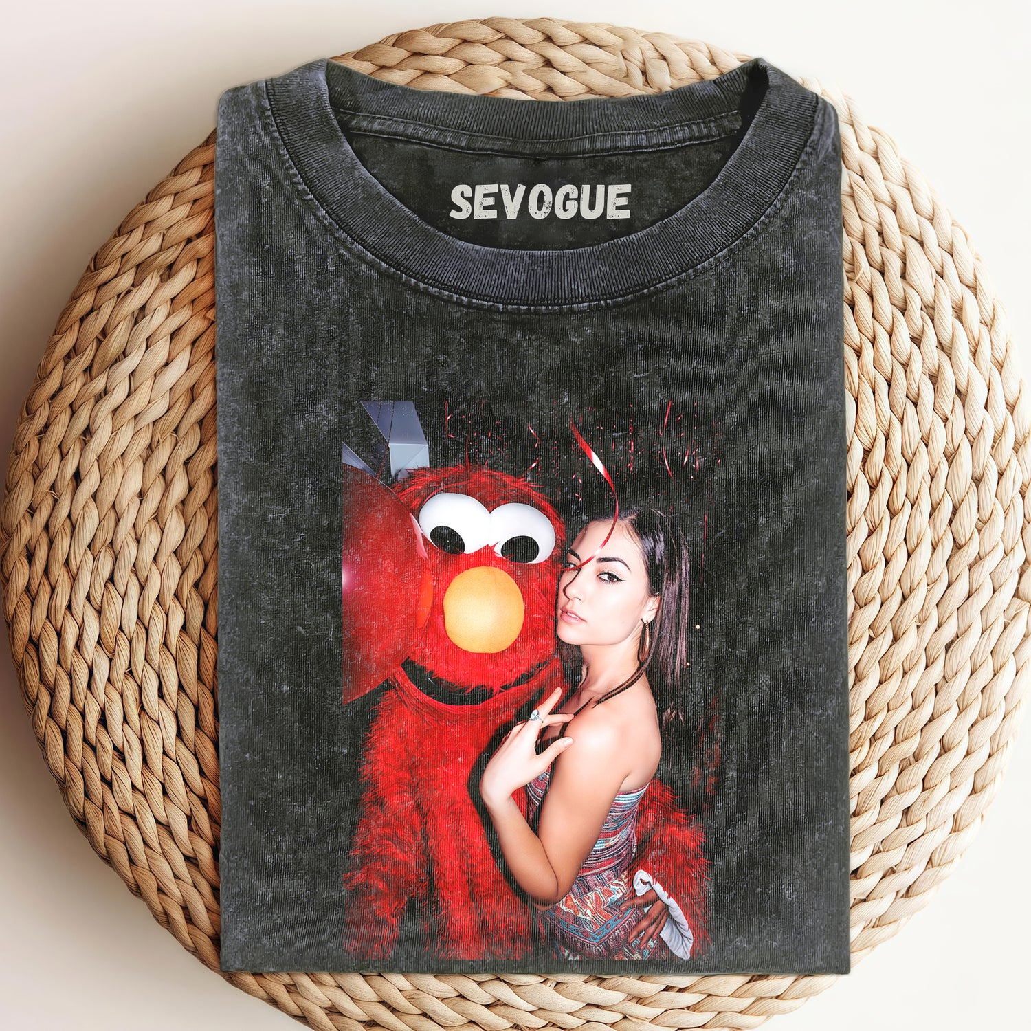 Sasha Grey & Elmo Unisex Tee, Sweatshirt & Hoodie