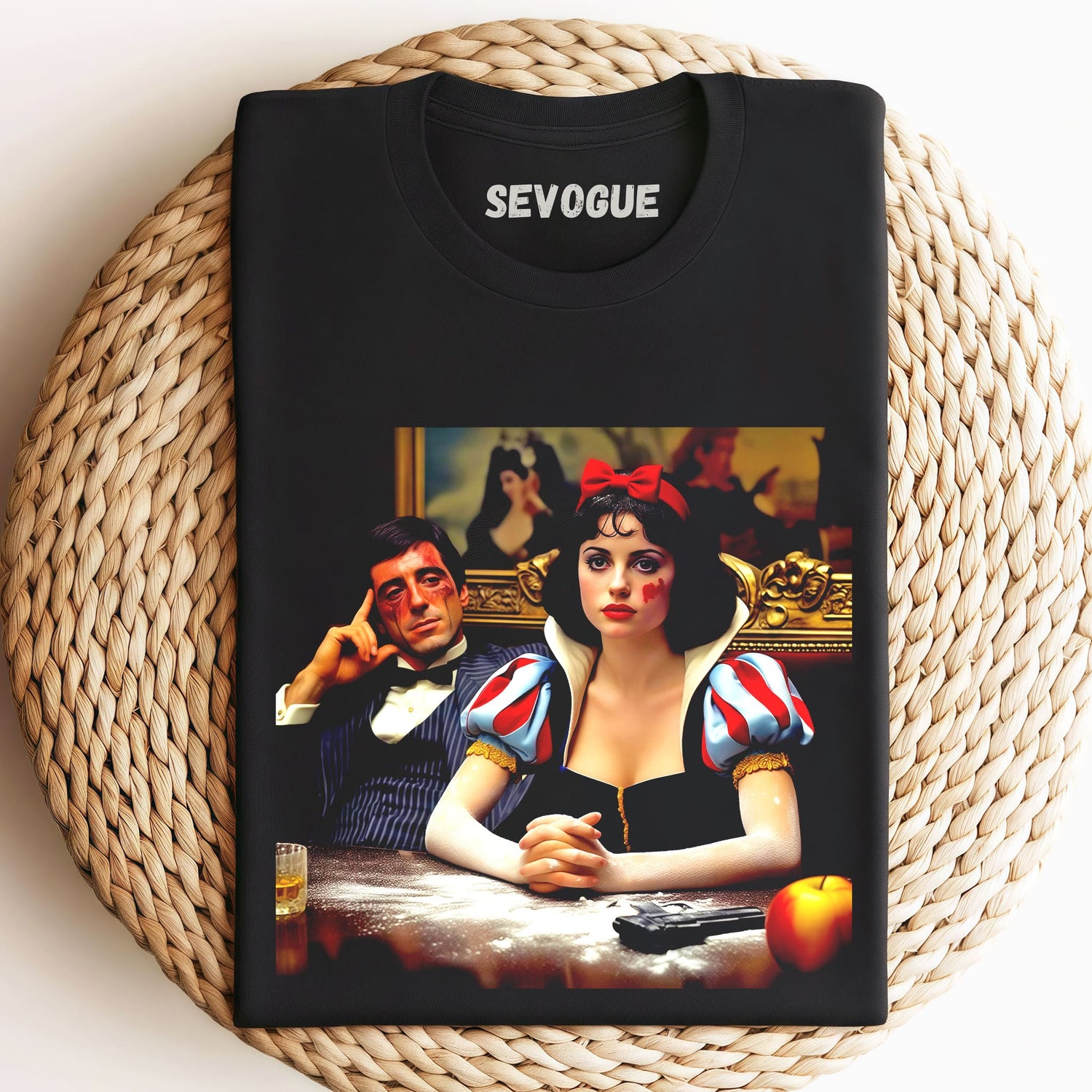 Scarface & Snow White Unisex Tee, Sweatshirt & Hoodie