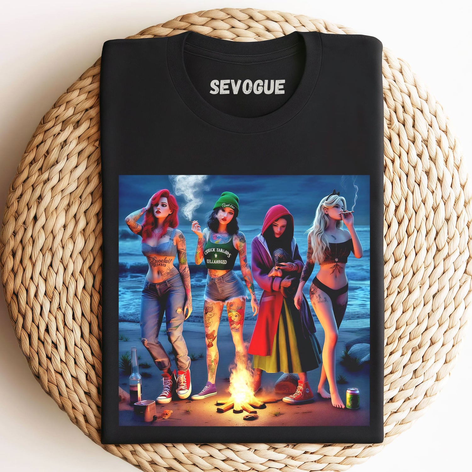 Seaside Princess Unisex Tee, Sweatshirt & Hoodie