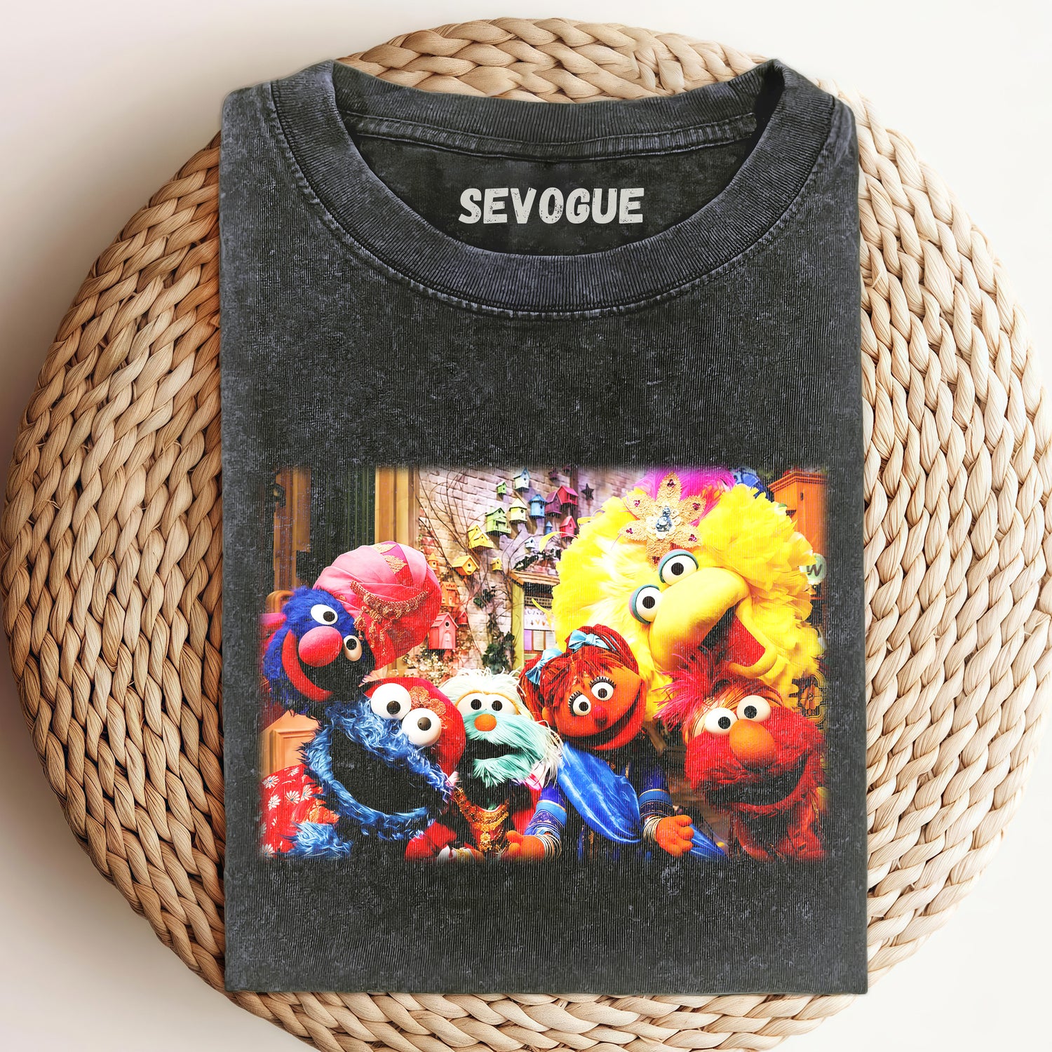 Sesame Street Is Dressed In Southeast Asian Attire Unisex Tee, Sweatshirt & Hoodi