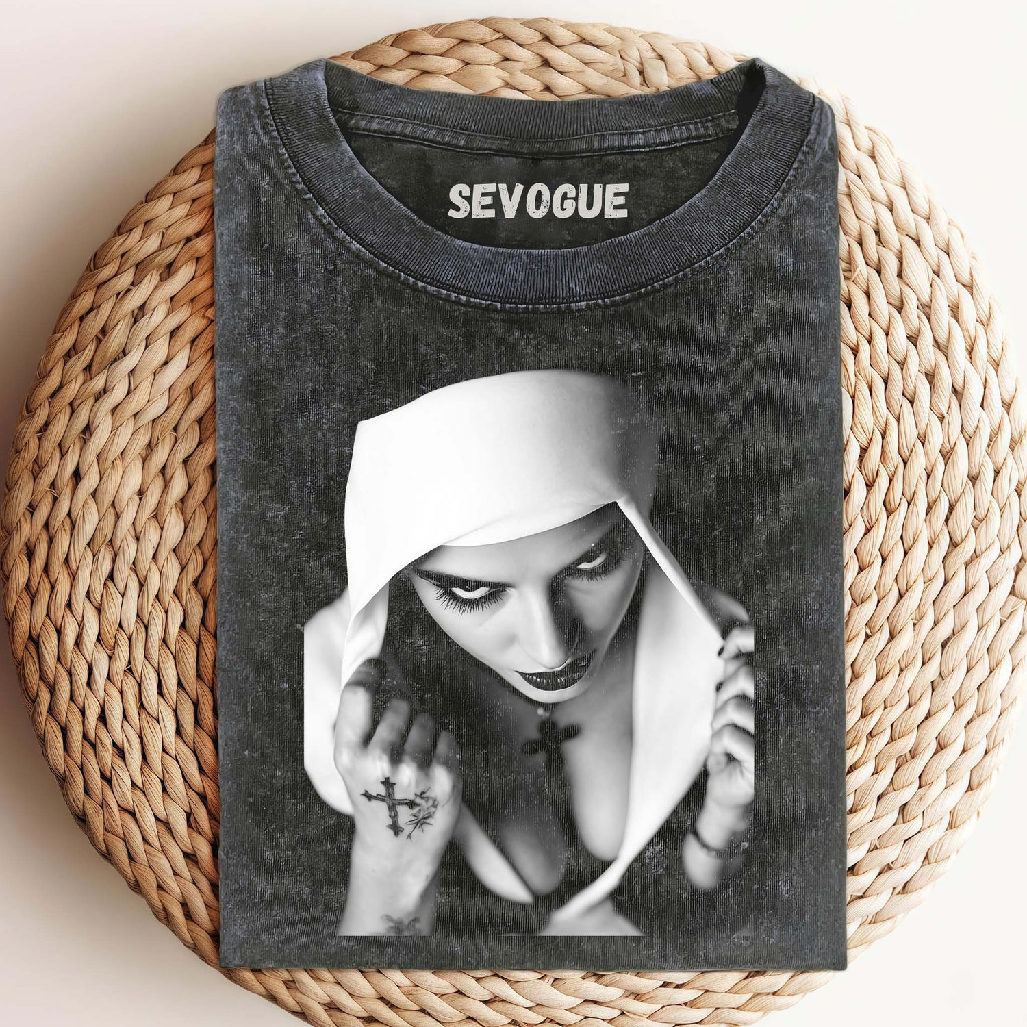 Sexy Nun V1 Unisex Tee, Sweatshirt & Hoodie