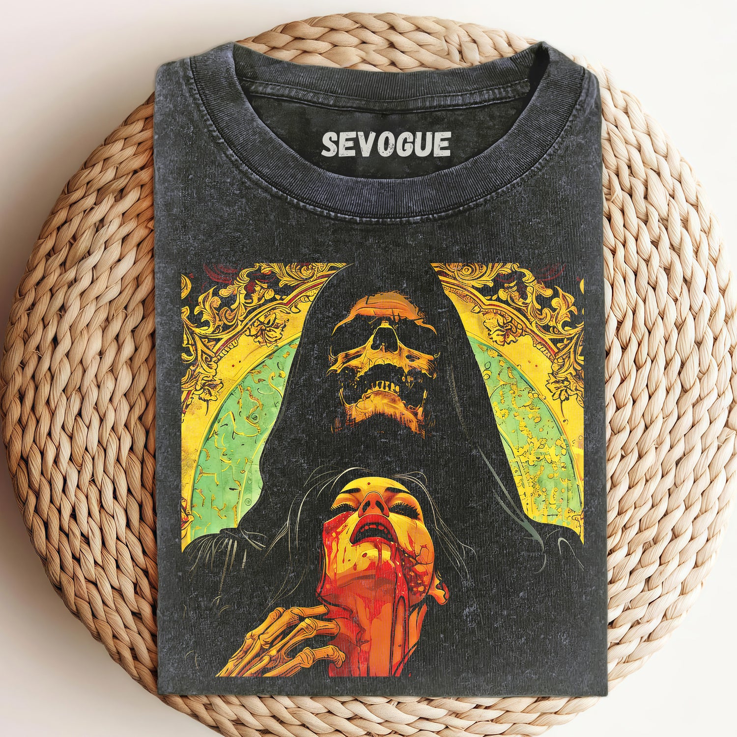 Skeleton Holding Woman Unisex Tee, Sweatshirt & Hoodi
