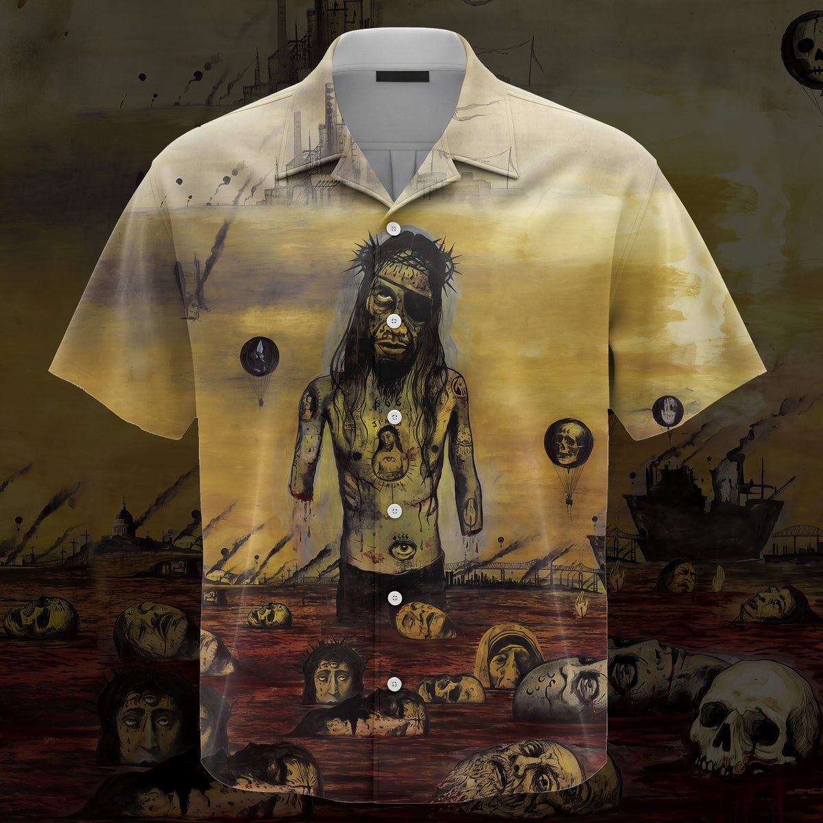 Slayer - Christ Illusion Unisex Hawaiian Shirt