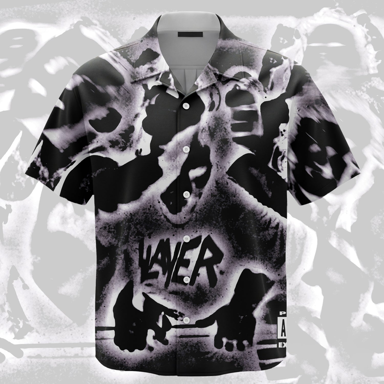 Slayer - Live Undead Unisex Hawaiian Shirt