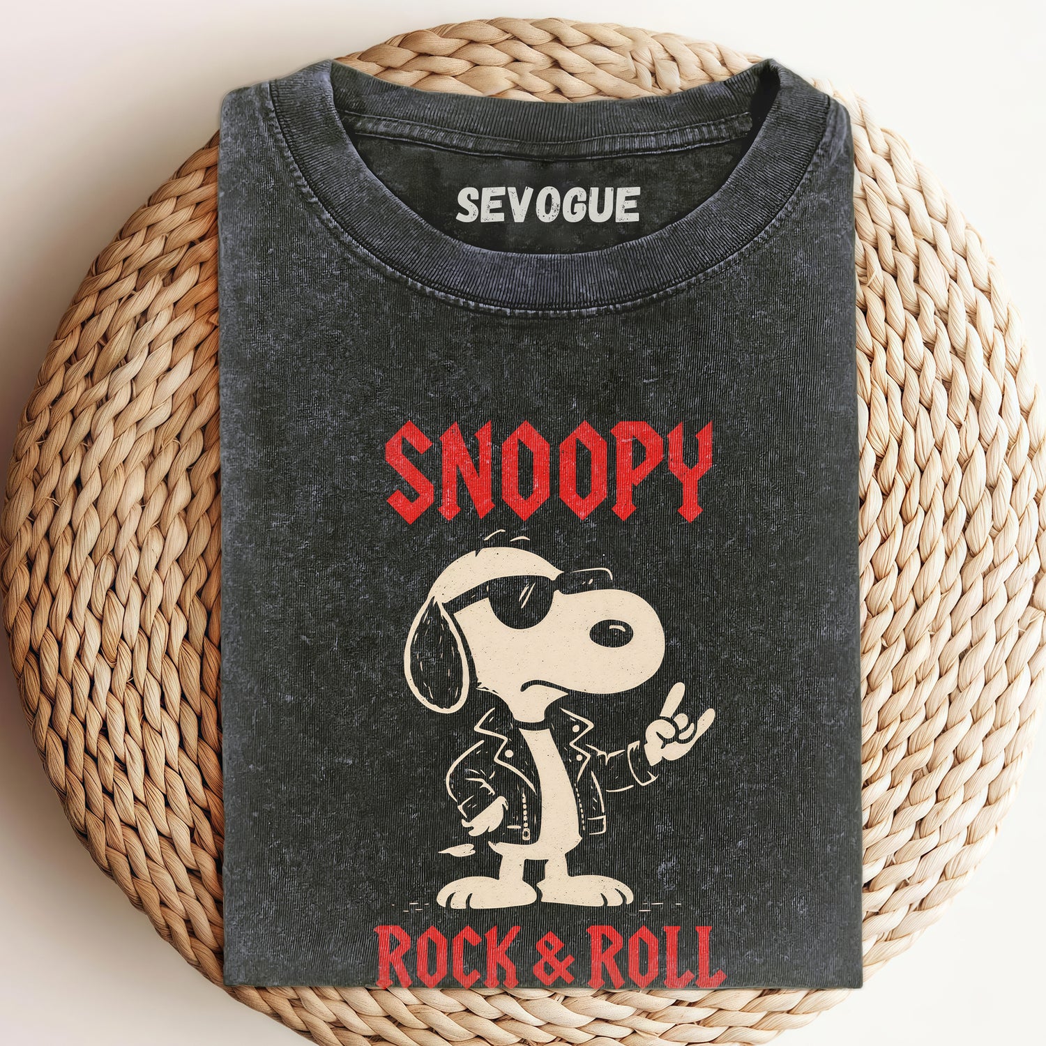 Snoopy Rock&Roll Unisex Tee, Sweatshirt & Hoodi
