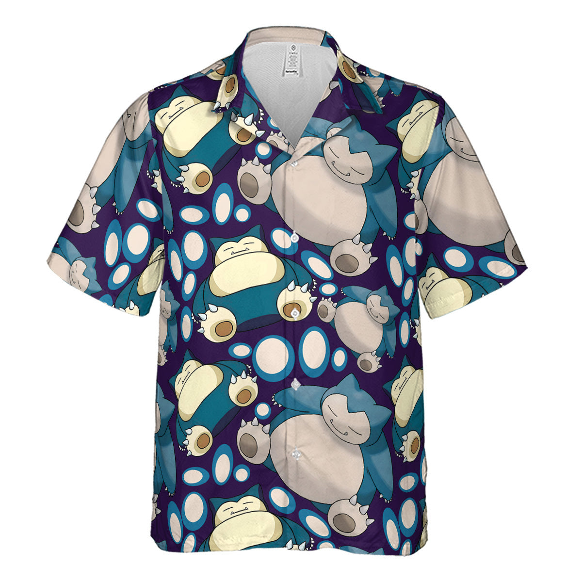 Snorlax Pokemon Hawaiian Shirt
