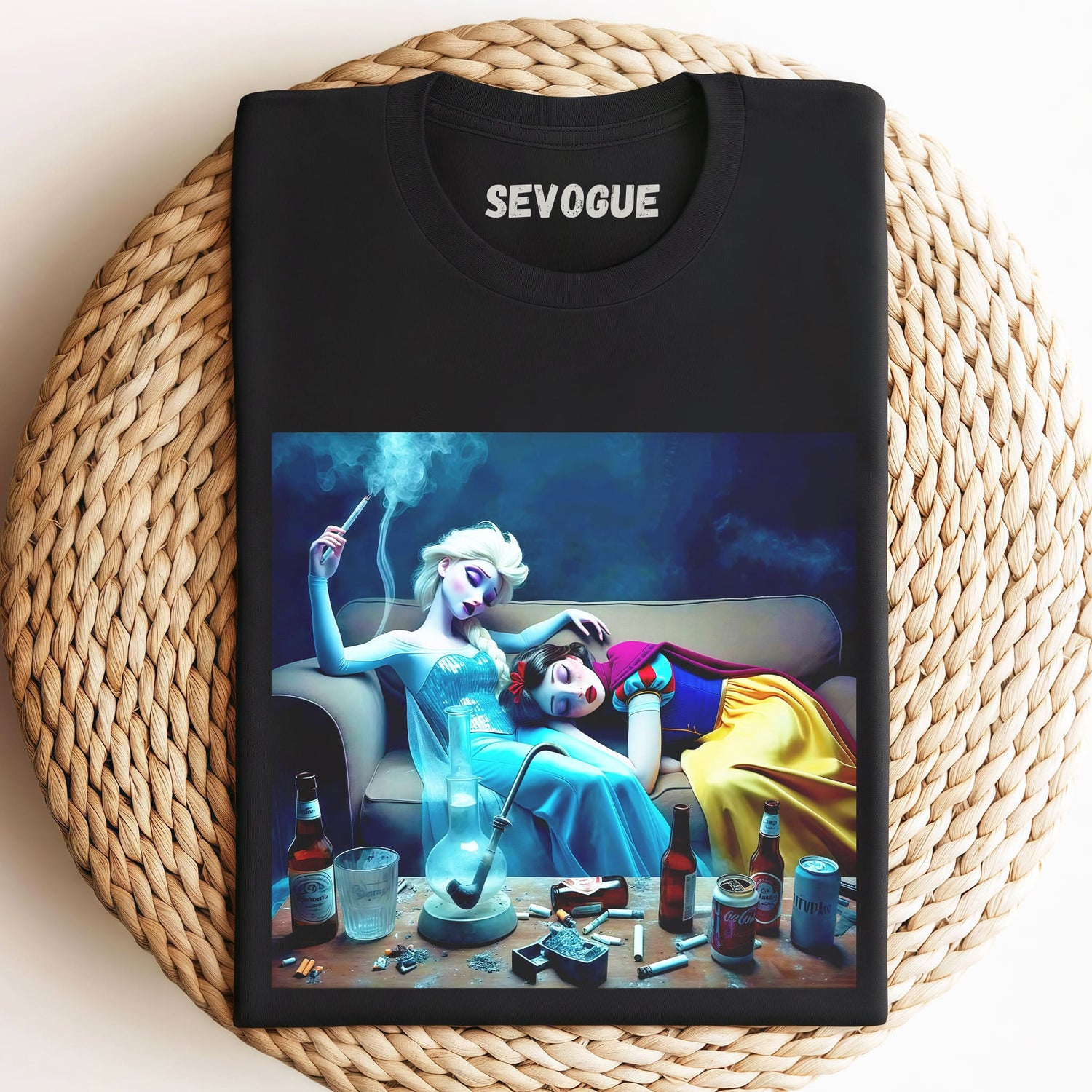 Snow White And Elsa Unisex Tee, Sweatshirt & Hoodie
