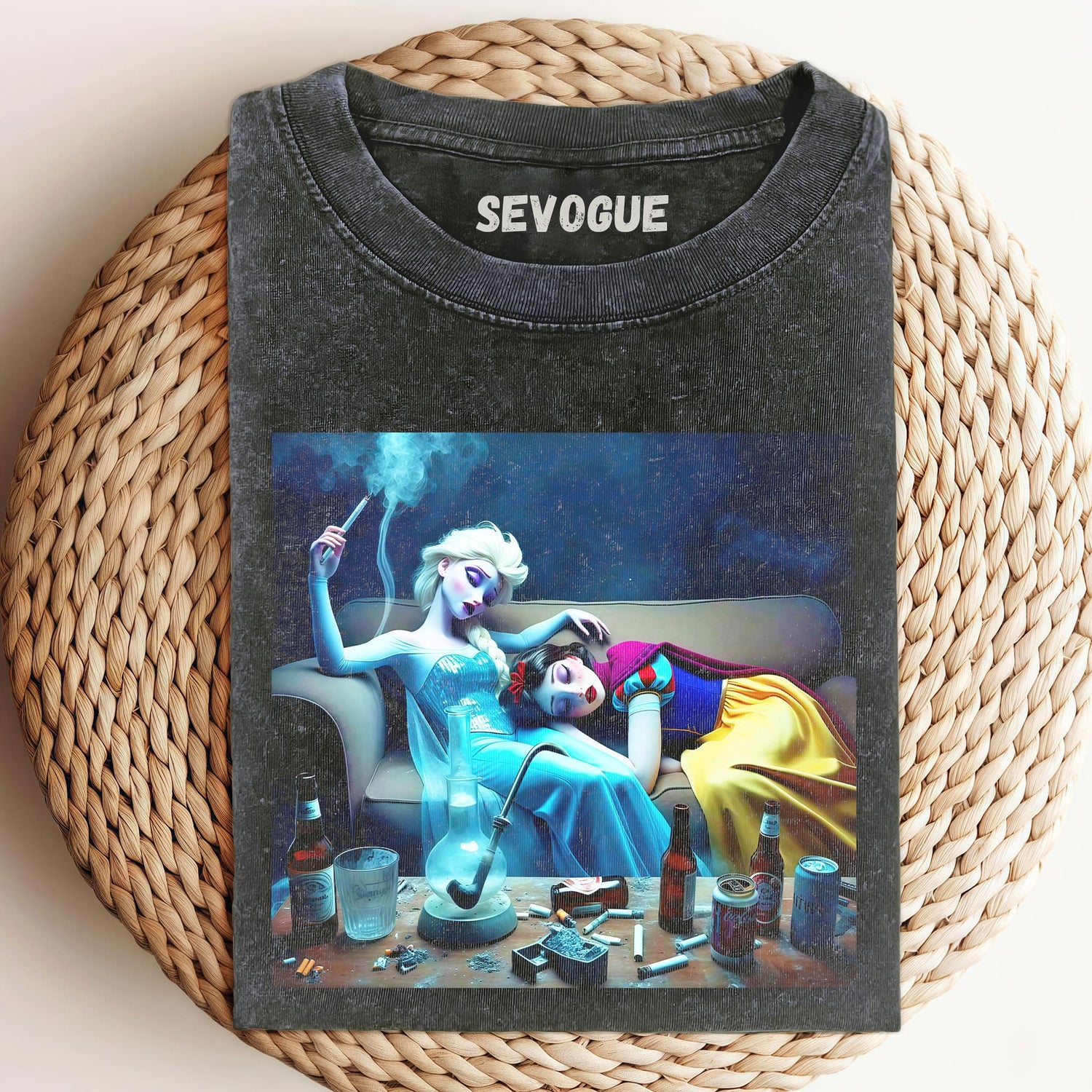 Snow White And Elsa Unisex Tee, Sweatshirt & Hoodie