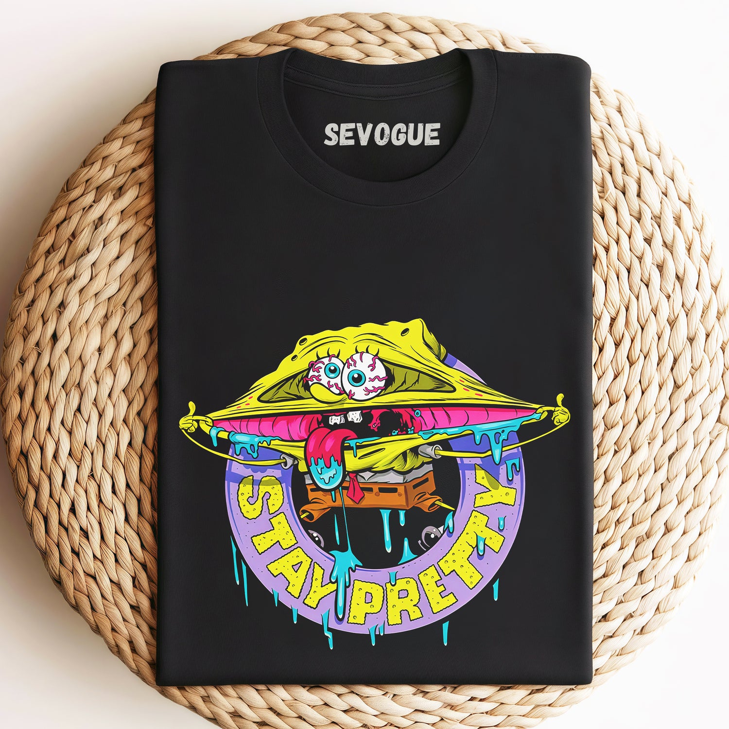 Spongebob Squarepants With His Mouth Open Unisex Tee, Sweatshirt & Hoodi