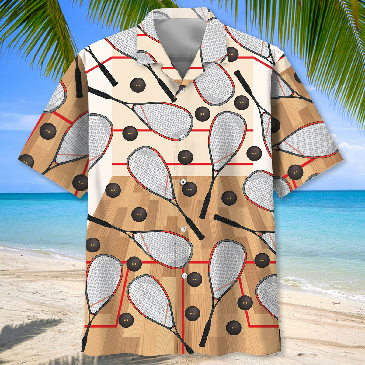 Squash Sport Hawaiian Shirt