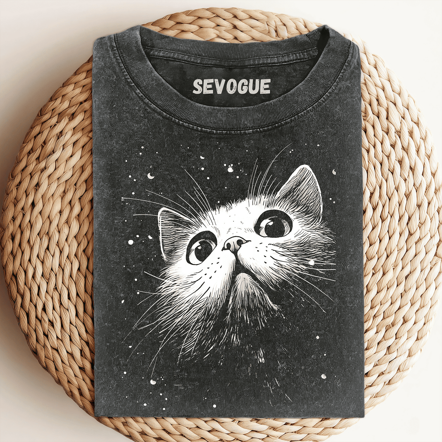 Star Cat Unisex Tee, Sweatshirt & Hoodie