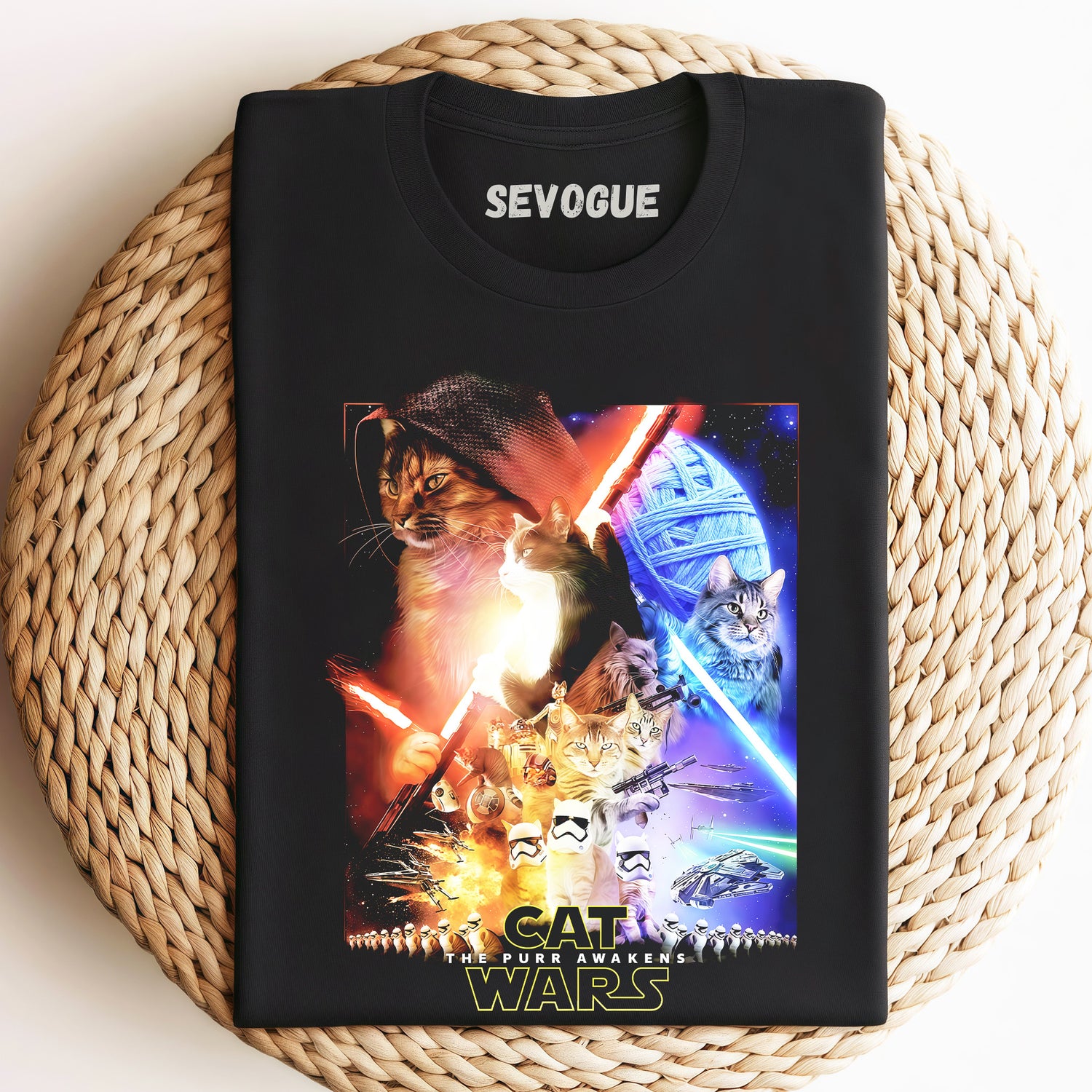 Star Wars - Cat Edition Unisex Tee, Sweatshirt & Hoodie