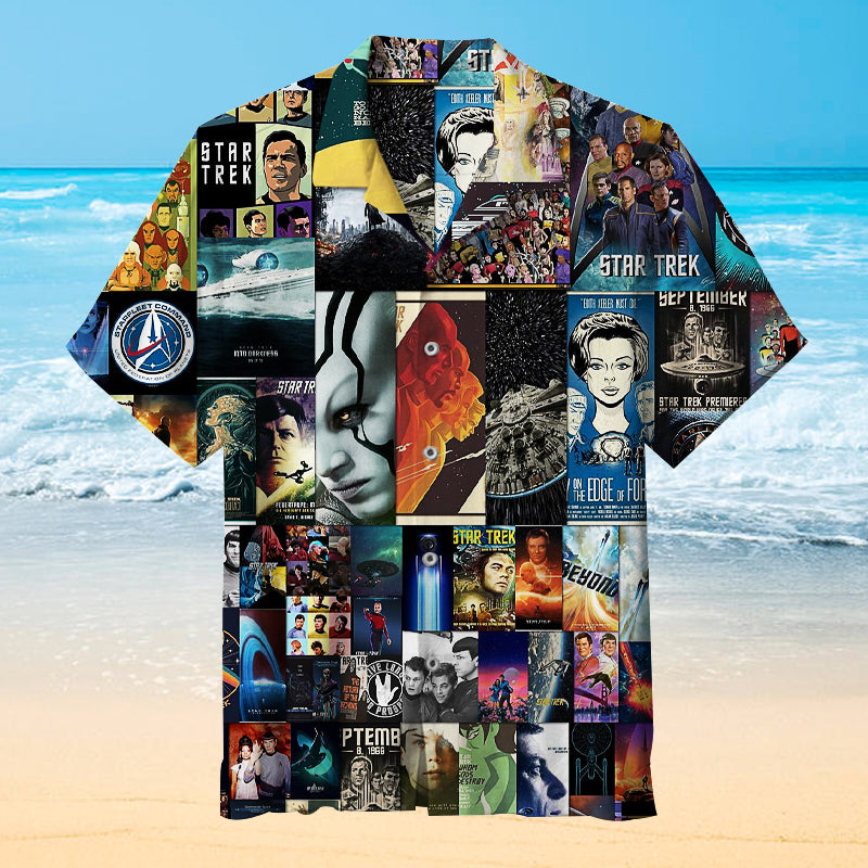 Star Trek Collage|Universal Hawaiian Shirt