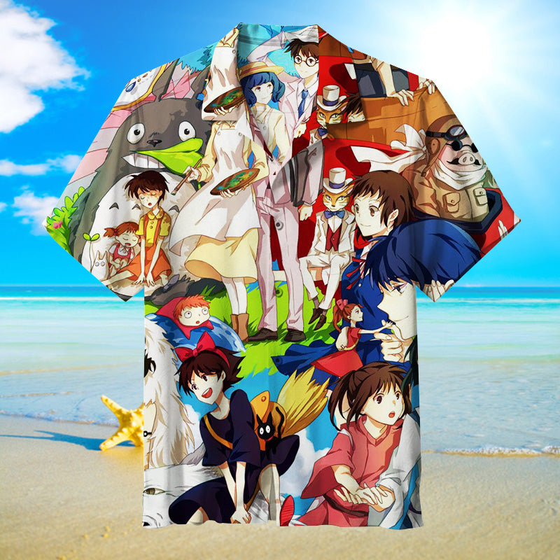 Studio Ghibli Unisex Hawaiian Shirt