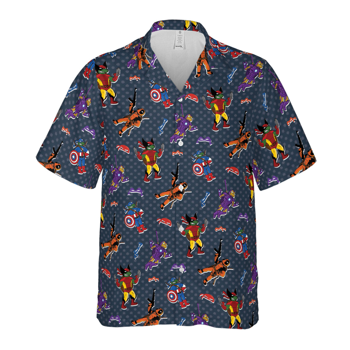 Super Turtles TMNTHawaiian Shirt
