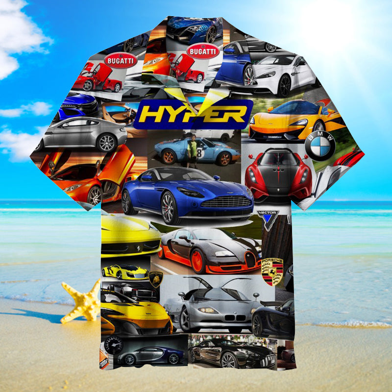 Supercar Unisex Hawaiian Shirt