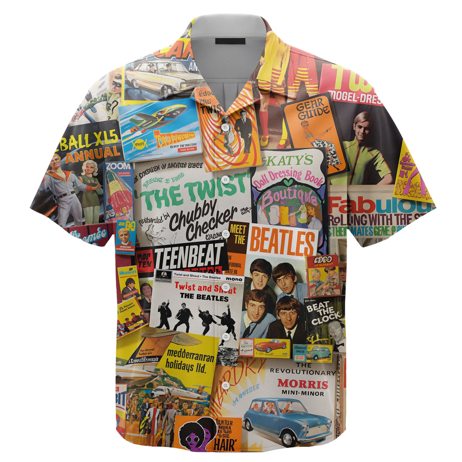 Swinging Sixties Unisex Hawaiian Shirt