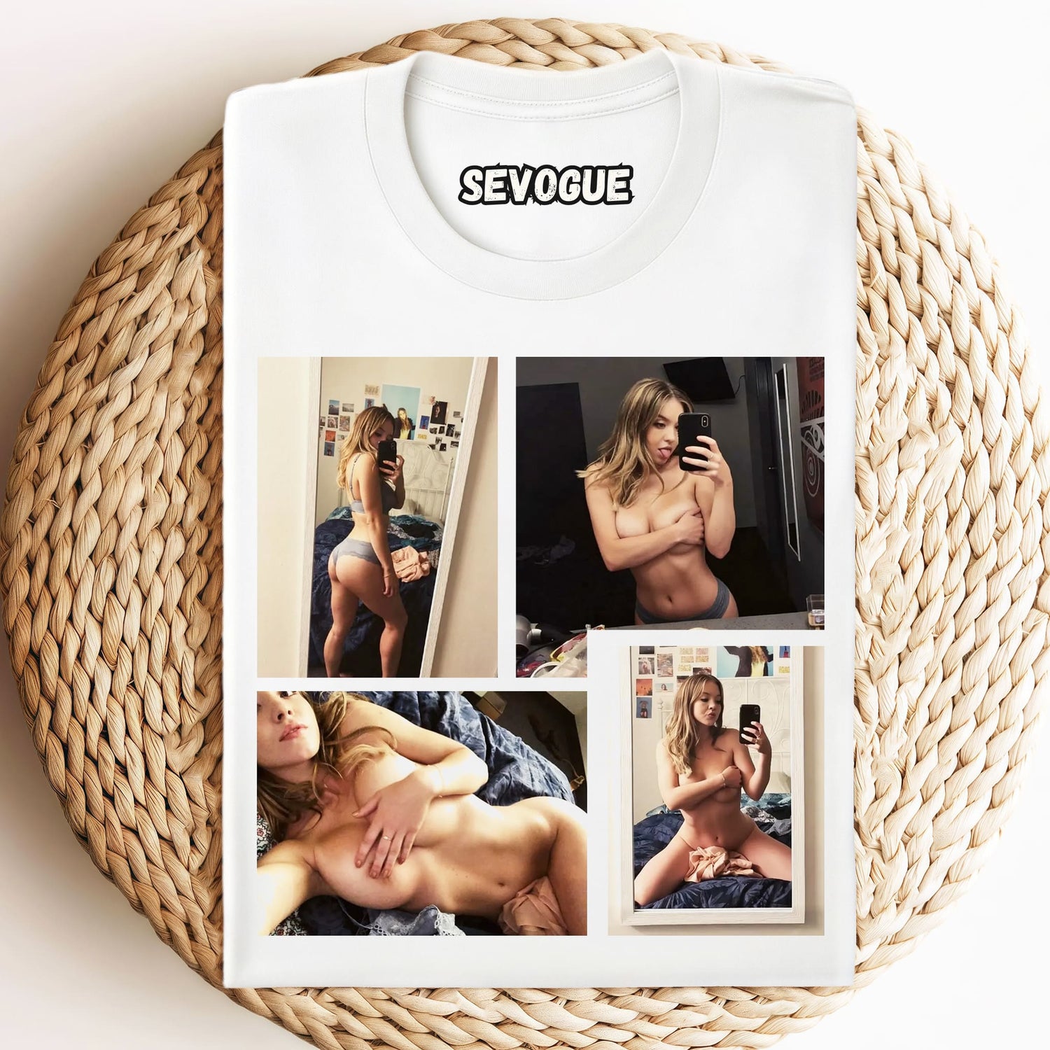 Sydney Sweeney Unisex Tee, Tank Top, Layered LS, Sweatshirt & Hoodie