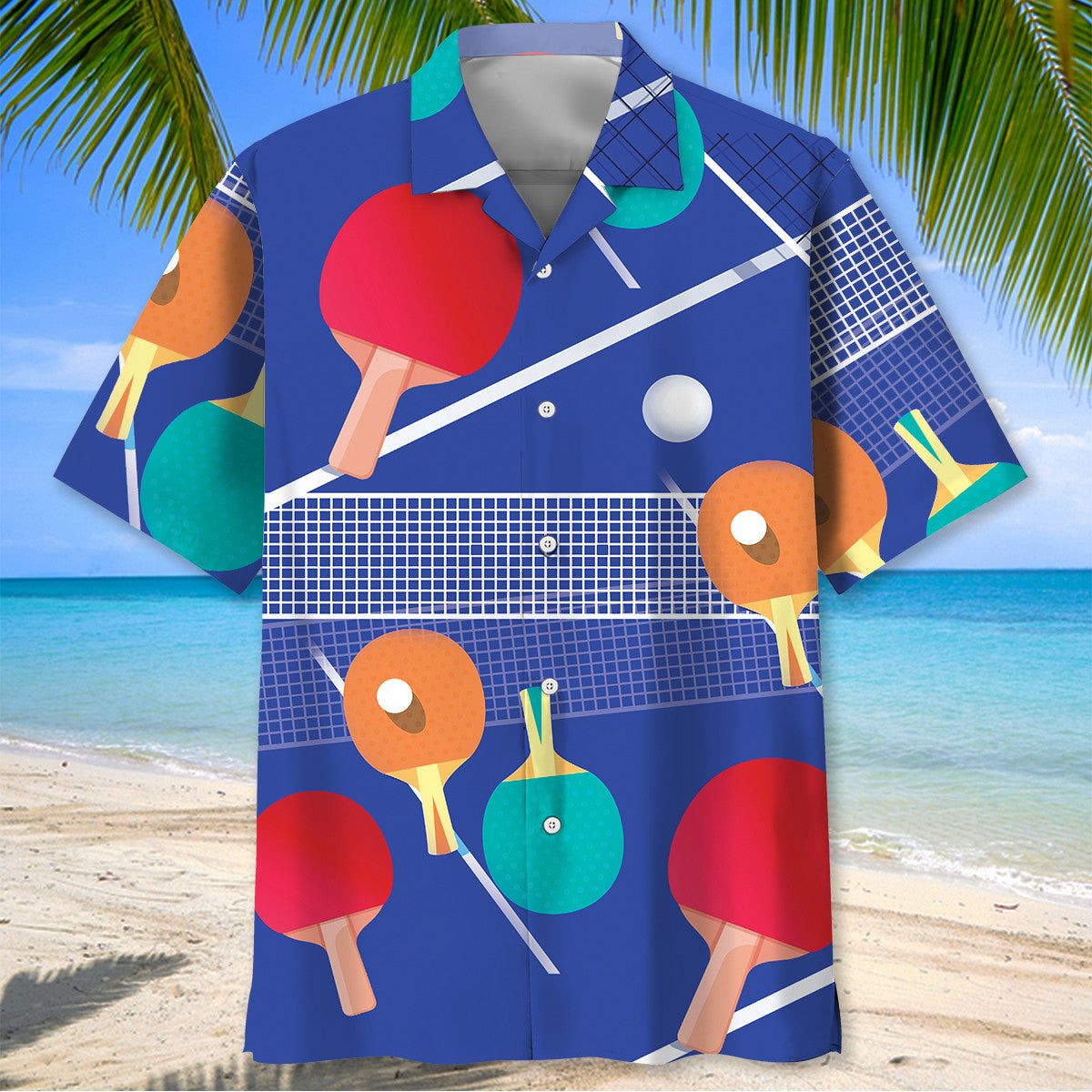 Table Tennis Tournament Hawaiian Shirt
