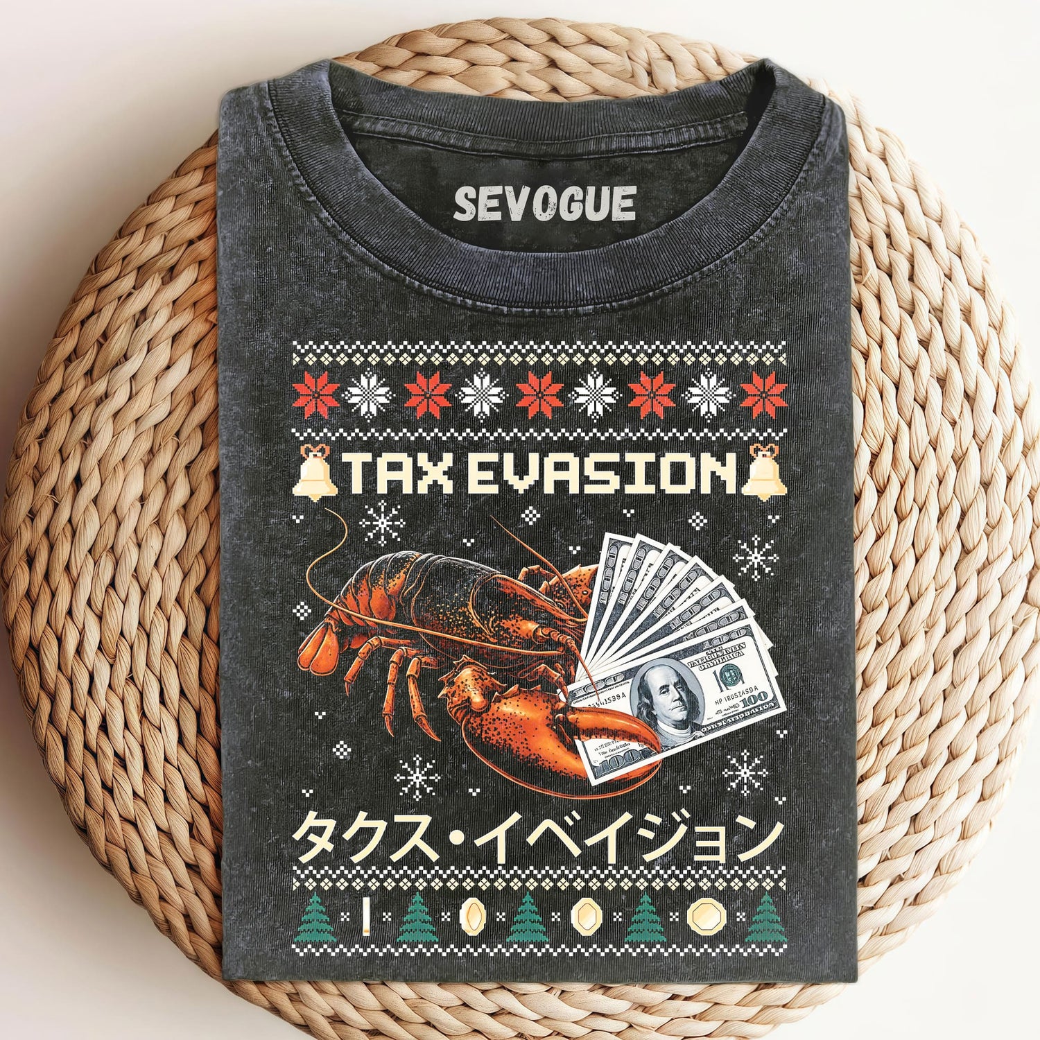 Tax Evasion Funny Shrimp Unisex Tee, Sweatshirt & Hoodie