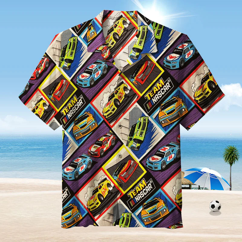 Team Nascar Unisex Hawaiian Shirt