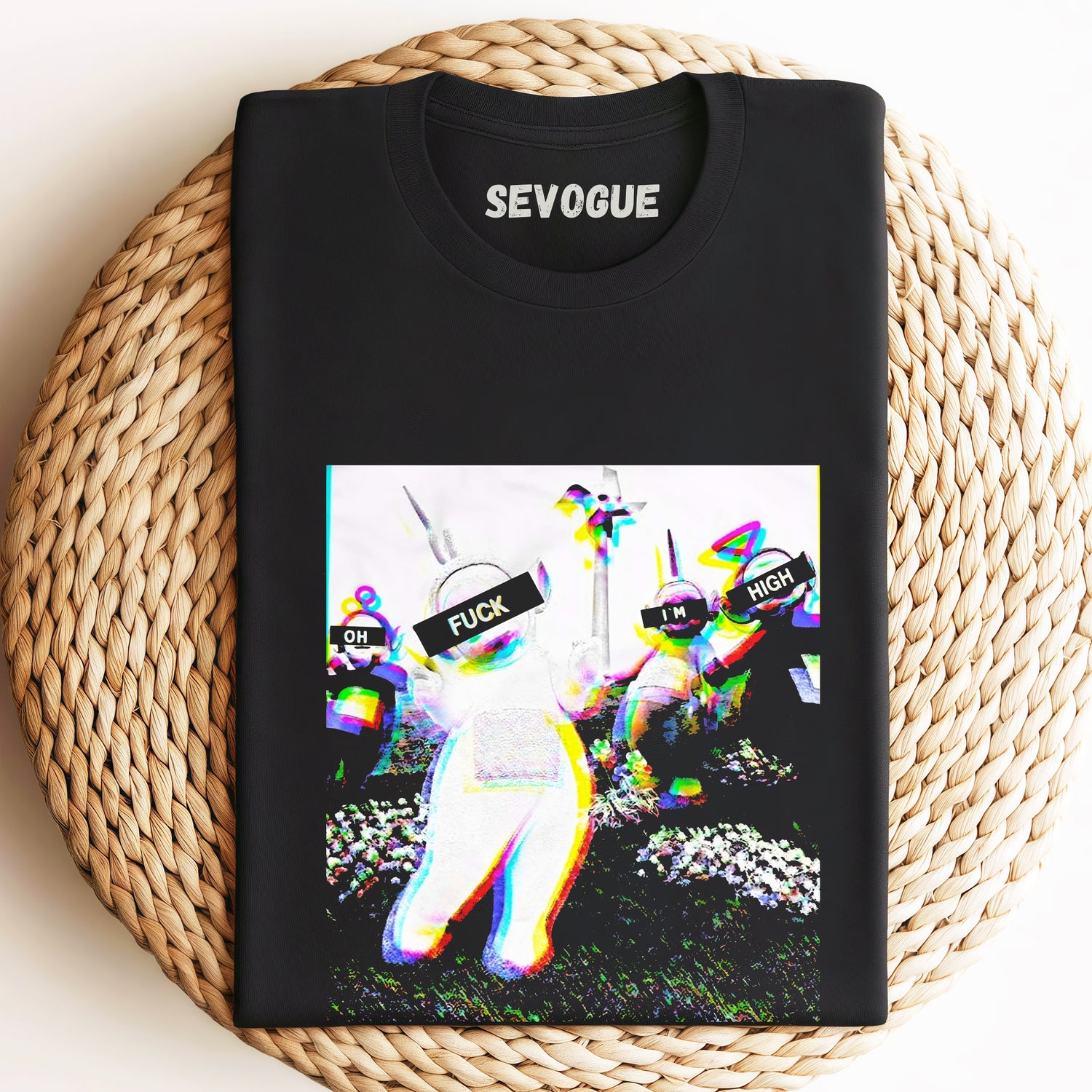 Teletubbies Lsd Trip Unisex Tee, Sweatshirt & Hoodi
