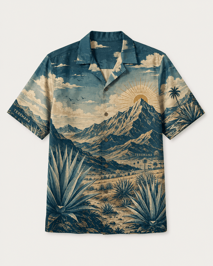 Teremana Mountain Agave Hawaiian Shirt
