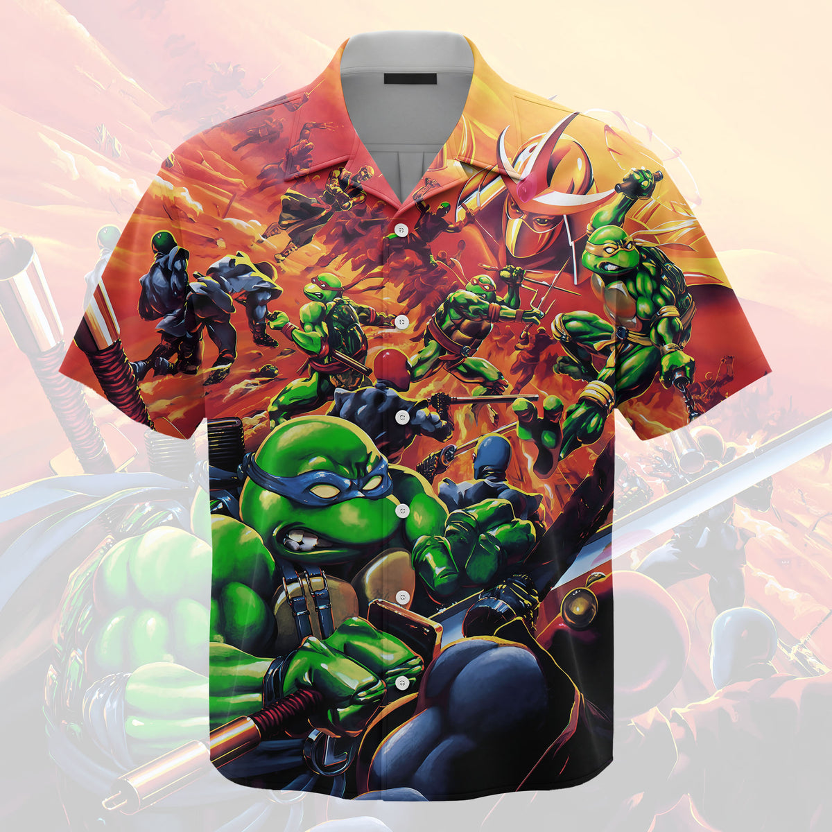The Amazing Ninja Turtles |Universal Hawaiian Shirt