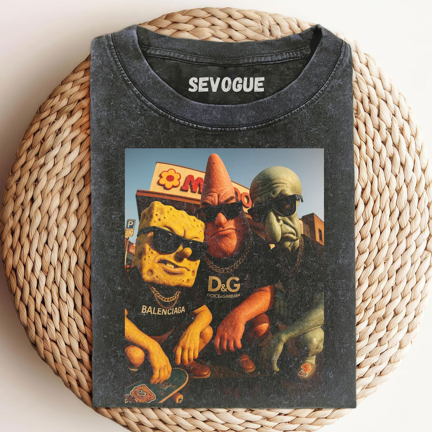 The Big Three of Bikini Bottom Unisex Tee, Tank Top, Layered LS, Sweatshirt & Hoodie