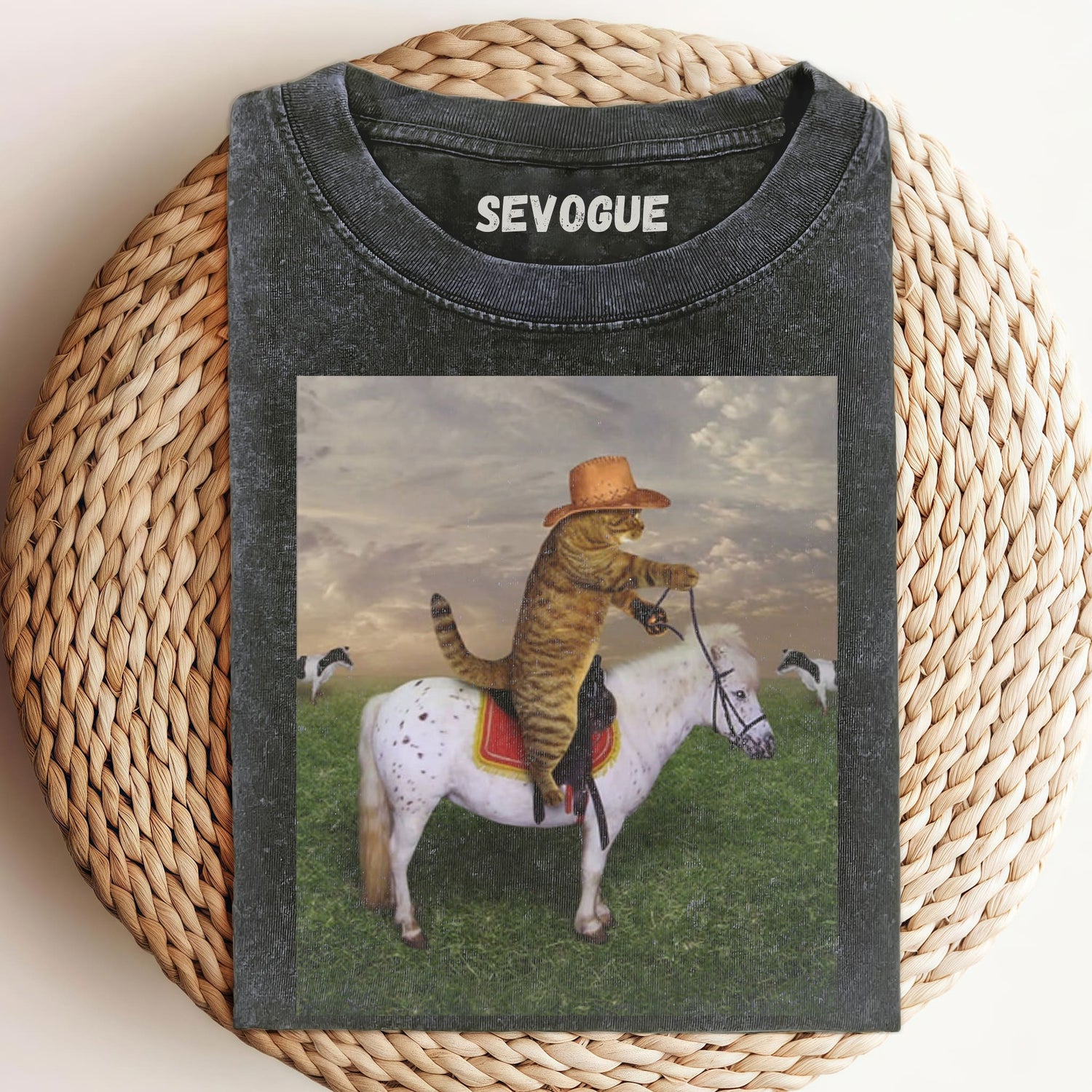 The Cat Cowboy Unisex Tee, Tank Top, Layered LS, Sweatshirt & Hoodie