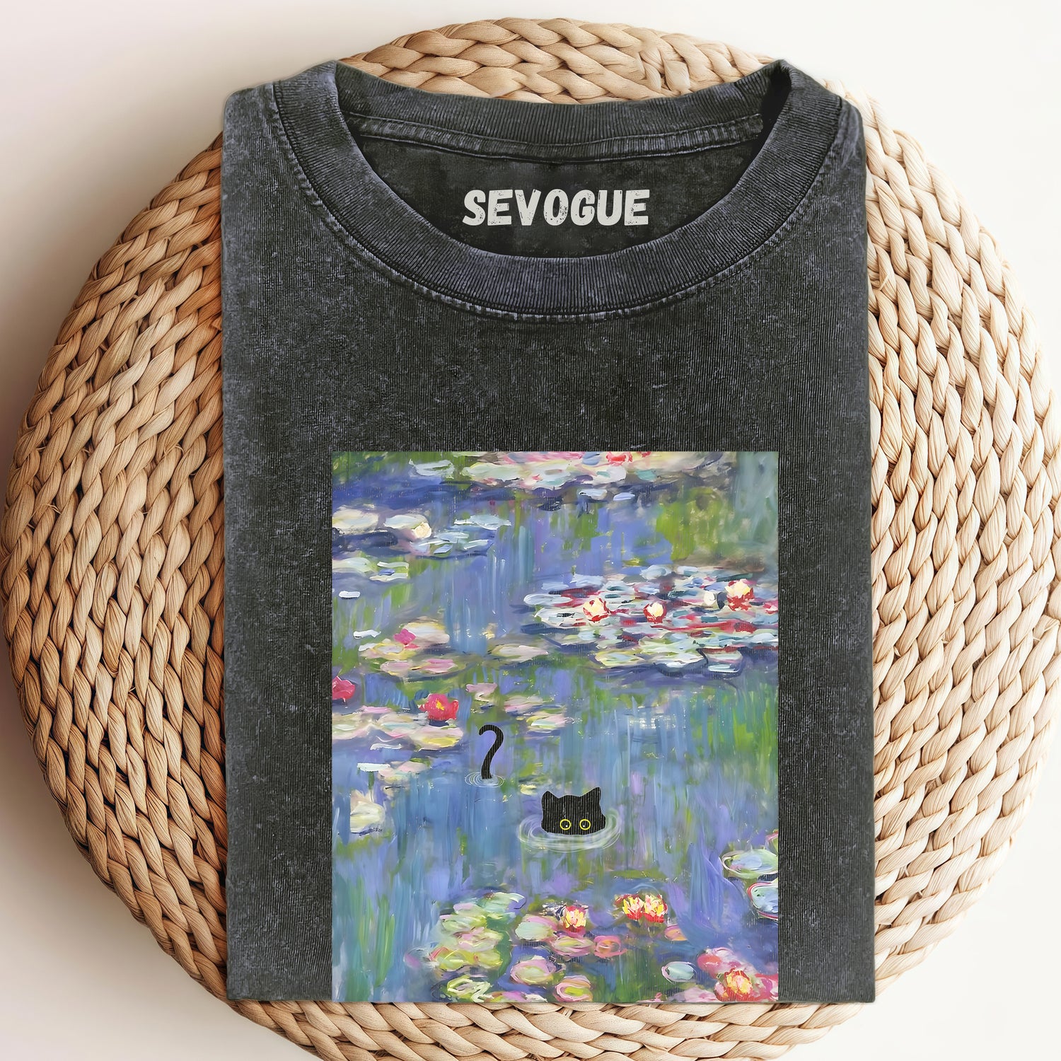 The Cat In The Pond Unisex Tee, Sweatshirt & Hoodi